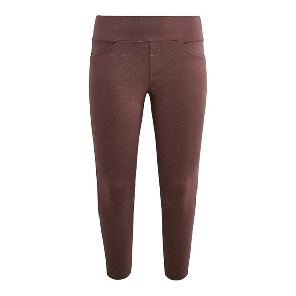 Torrid Studio Luxe Pocket Pixie Leggings Purple Heather Stretch High-Rise 2X - Picture 3 of 4